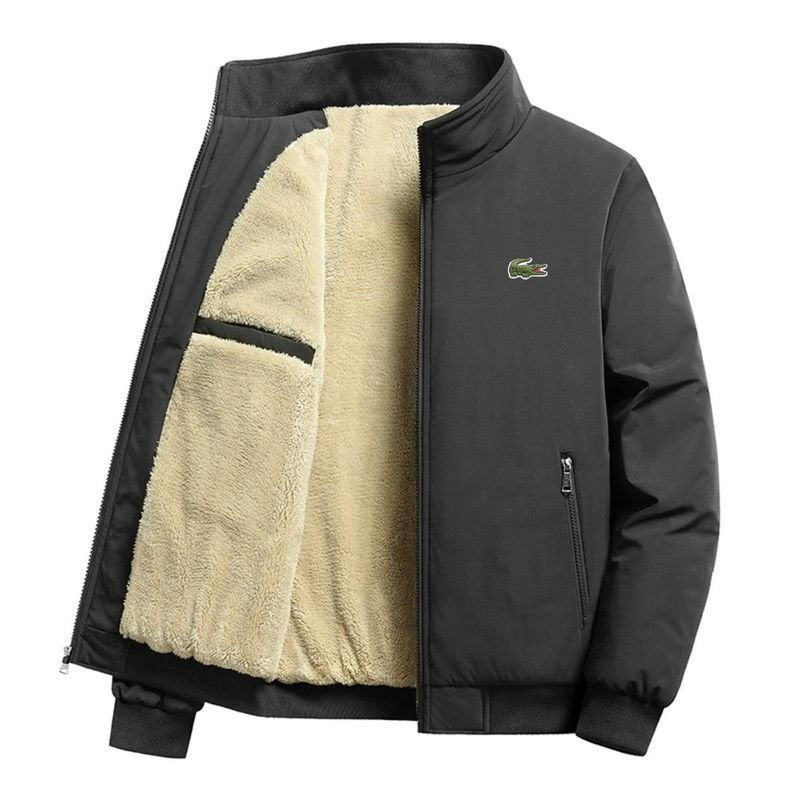 Men Sherpa Lined Outerwear