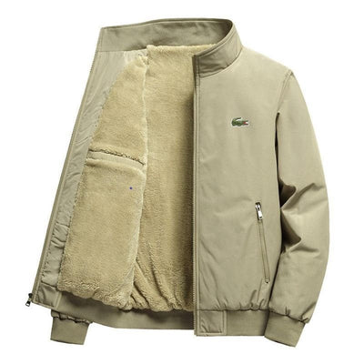 Men Sherpa Lined Outerwear